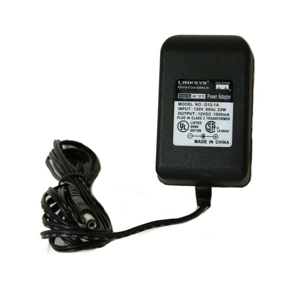 New 12V 1A Linksys D12-1A Class 2 Transforme Power Supply Ac Adapter - Click Image to Close